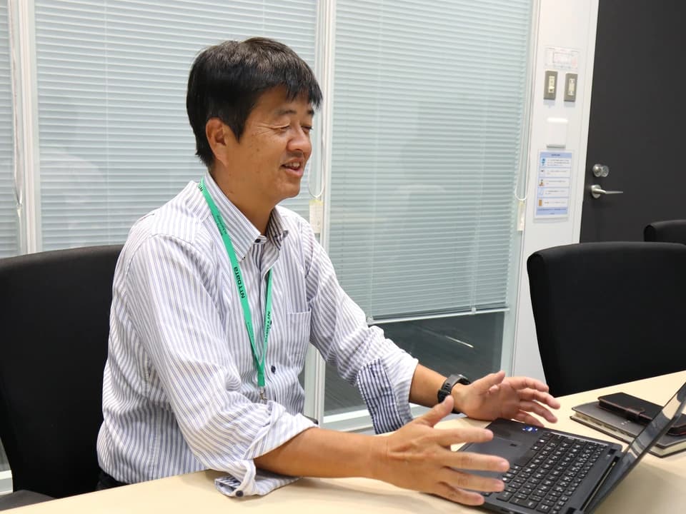 NTTデータCCS様のインタビュー写真