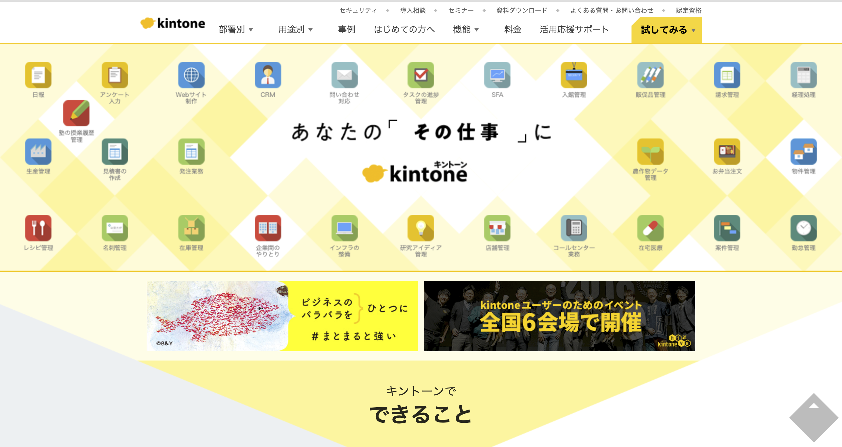 kintone-CRM